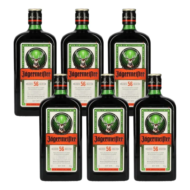 Jagermeister Licor De Hierbas 700ml. ( 6pack)