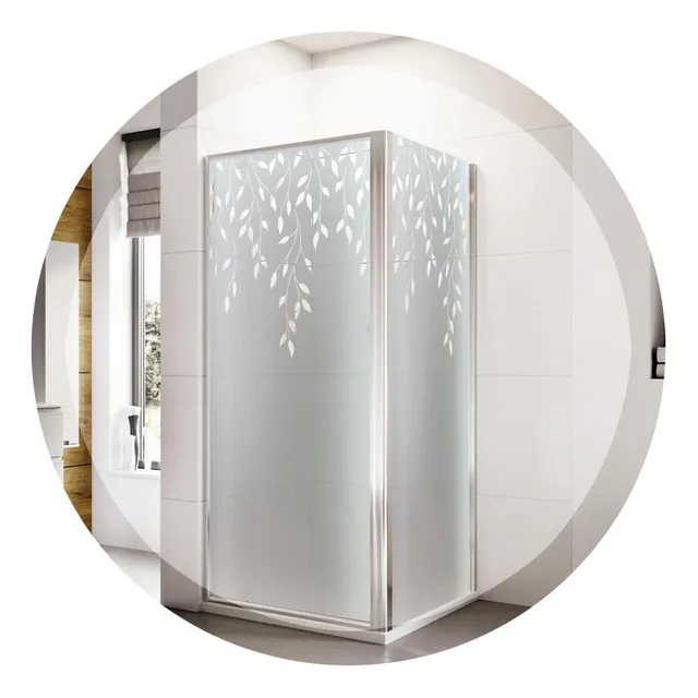 Esmerilados Para Mamparas De Baño Autoadhesivo Hasta 80x180 