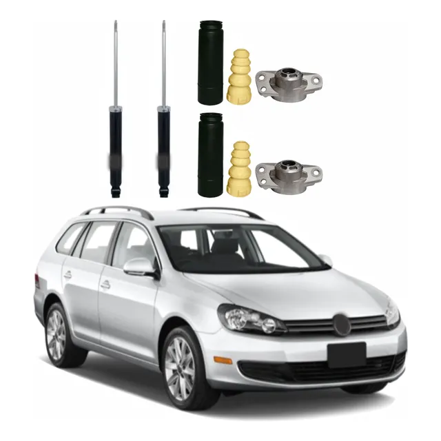 Par Amortecedor Traseiro Jetta Variant 2011 Nakata + Kit
