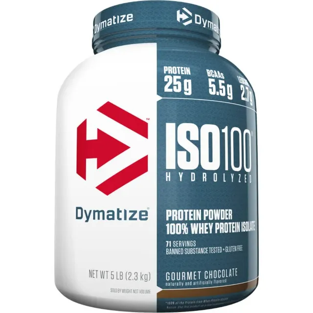 Proteína Iso 100 Hidrolizado Dymatize Cocoa 5lbs 71 Svc