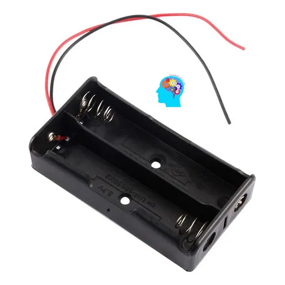 Porta Batería De Litio 18650 2s Proyectos Robótica Precio X2