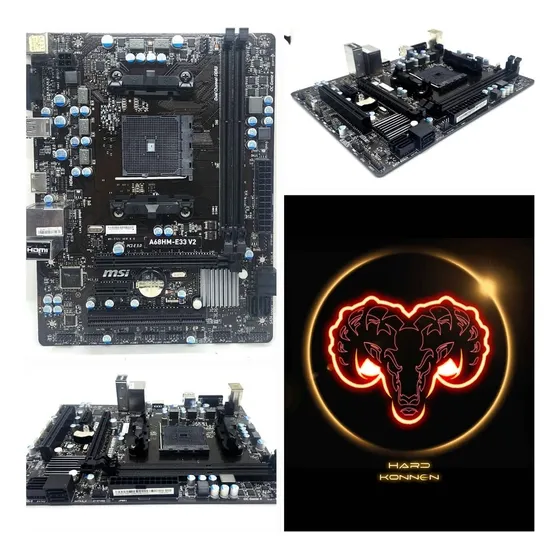 Mother Msi A68hm-e33 V2 Socket Fm2+ Ddr3 Hardkonnen