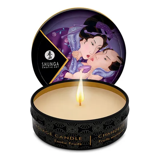 Shunga vela aromática redonda aceite lubricante 1 unidad