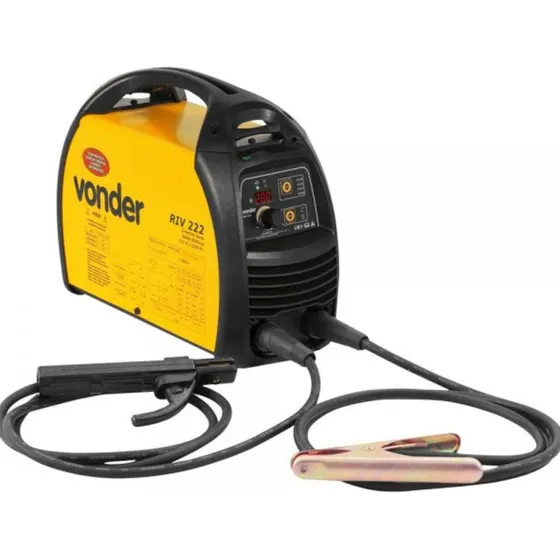 Máquina De Solda Inversora 200amp Riv222 Vonder Bivolt C/nfe