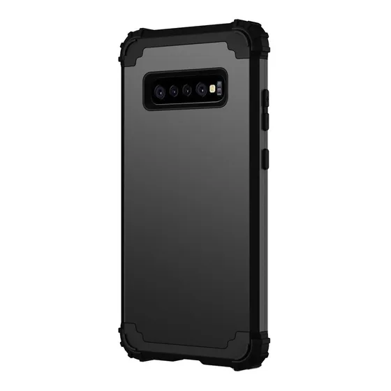 Funda Case Samsung S10/s10plus 360 Uso Rudo 3 En 1