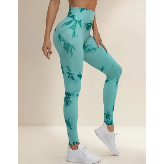 Leggins Mujer Calza Seamless Premium Frunce Efecto Push Up 