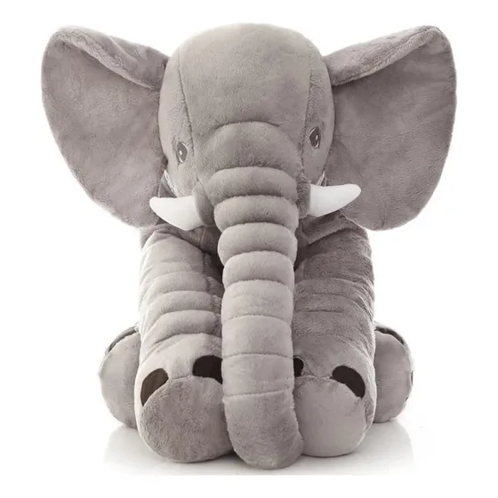 Peluche Almohada Elefante Suave Muñeco Para Niños
