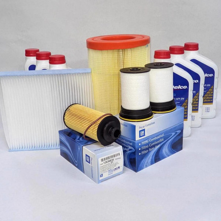 Kit Troca De Óleo 5w30 S10 E Trailblazer Diesel + Filtros Gm Kit Troca De Óleo 5w30 S10 E Trailblazer Diesel + Filtros Gm