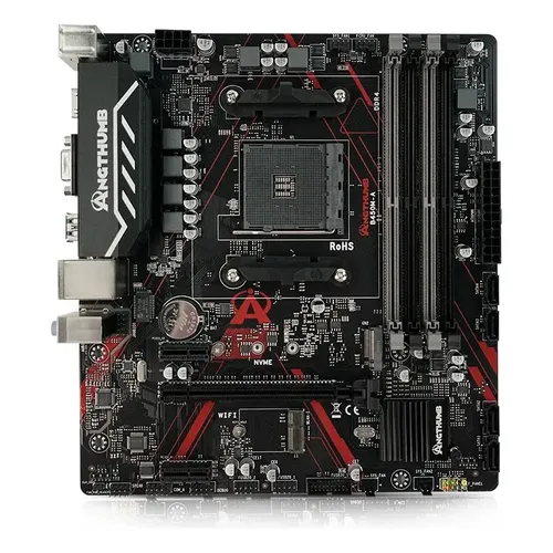 Placa Mãe Asrock B550m-itx/ac Ddr4 Am4 Chipset Amd B550 Itx Preto