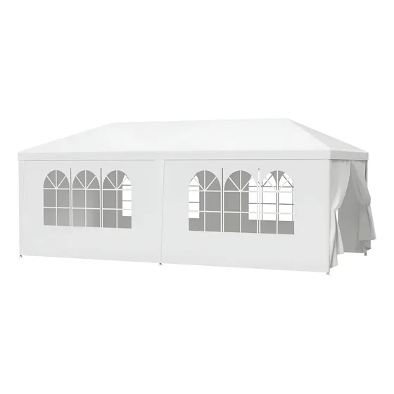 Carpa Para Eventos Con Cortinas 3x6 Impermeable Elegante