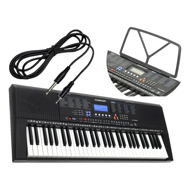 Teclado Musical Profissional Concert C-300 61 Teclas + Usb