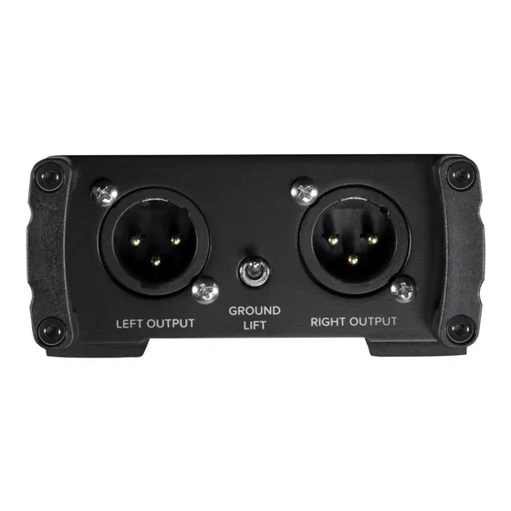Direct Box Mackie Mdb Usb Stéreo Mdb-usb Nf-e Garantia