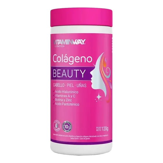 Vitamin Way Colageno Beauty Bebible Polvo Reduce Arrugas