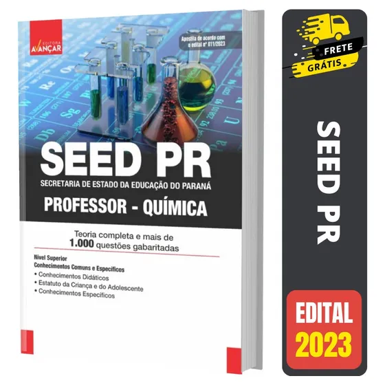 Apostila Concurso Seed Pr - Professor De Química