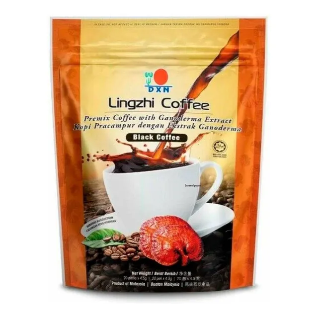 Café Negro 2 En 1 Dxn - Lingzhi Black Coffee C/ Ganoderma