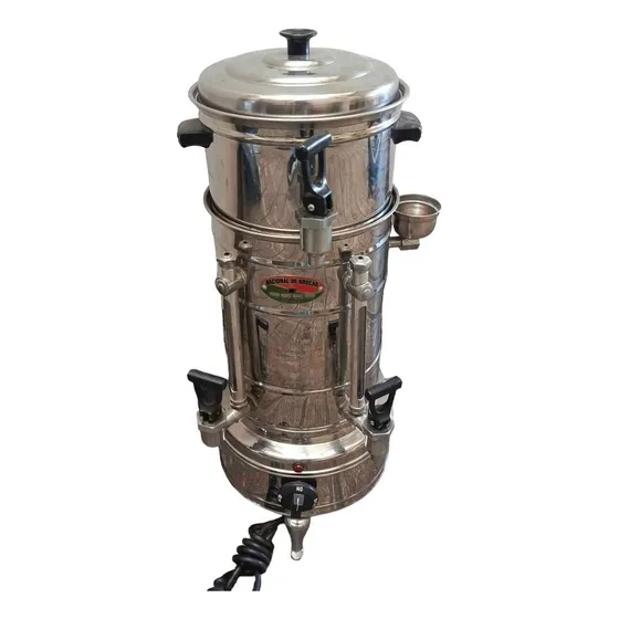 Cafetera Greca Industrial Electrica 110v De 30 Tazas Nueva