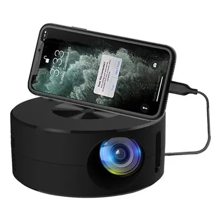 Mini Proyector Película Portátil Para Teléfonos Cine En Casa