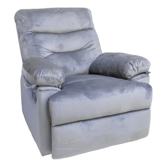 Bossa Sillón Reclinable Individual James Gris Reposet Diseño de la tela Big ponme