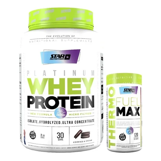 Premium Whey 2 Lb + Thermo Fuel 120cap Star Nutrition