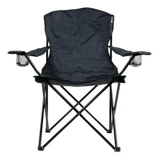 Cadeira Dobravel Grande Portatil 150kg Pesca Camping Praia Cor Preto Cadeira Dobravel Grande Portatil 150kg Pesca Camping Praia Cor Preto