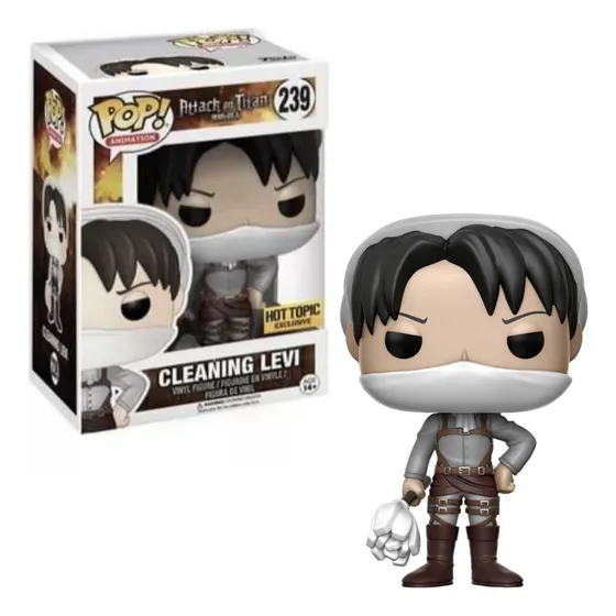 Cleaning Levi Funko Pop 239 / Attack On Titan / Hot Topic