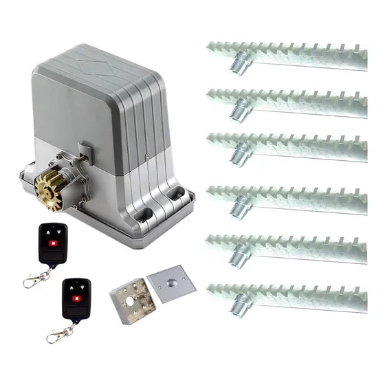 Kit Motor Porton Automatica Corrediza 6mt Cremallera 1800kg
