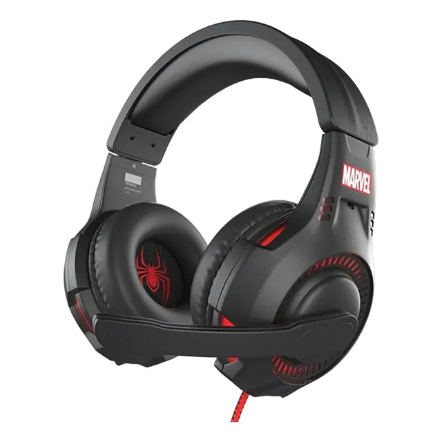 Auricular Gamer Xtech Spider Man Jack 3.5mm Para Pc Febo