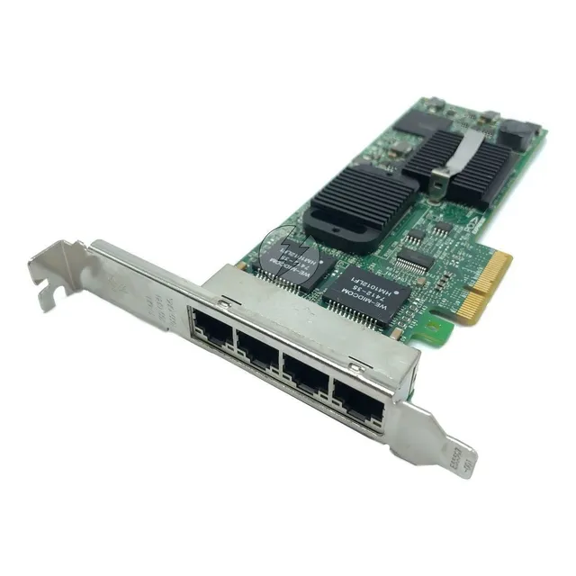 Tarjeta de red Dell Intel Pro/1000 0h092p: 4 conectores Rj45, PCI-e