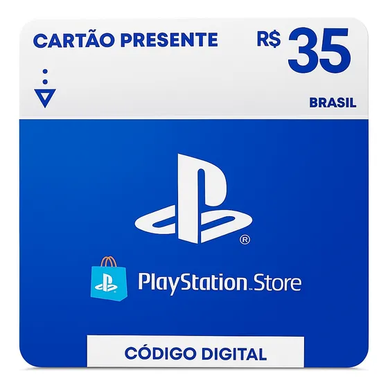 Sony Playstation Store Gift Card Brl 35 (digital)