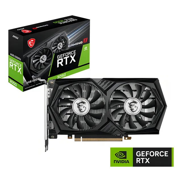 Tarjeta De Video Msi Geforce Rtx 3050 Gaming X 6g