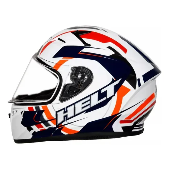 Capacete Moto Integral Helt Street Polar Race Gt