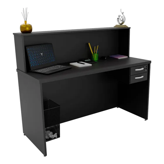Balcão Atendimento Recepção Consultório 1200x600 C/gaveteiro