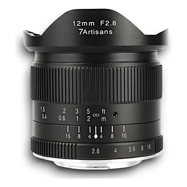Lentes 7artisans 12 Mm F2.8 M43 Profesional Olympus Cámara
