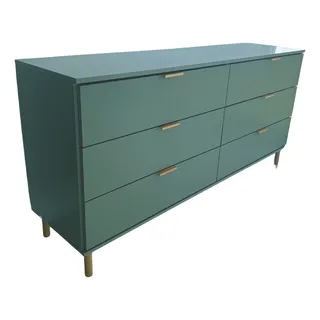CĂŽmoda DitĂĄlia 6 Gavetas Dm-243 Verde Oliva Cozy CĂŽmoda DitĂĄlia 6 Gavetas Dm-243 Verde Oliva Cozy