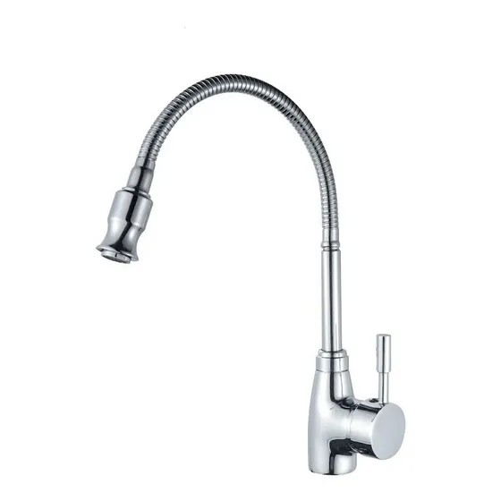 Grifo Canilla De Cocina Monocomando Cromado