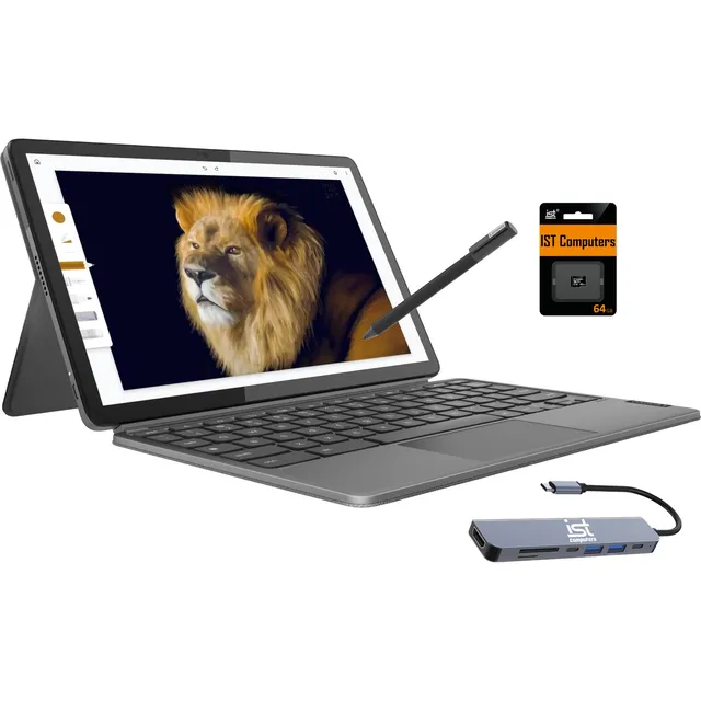 Tableta Portátil 2 En 1 Lenovo Chromebook Duet 3 Con