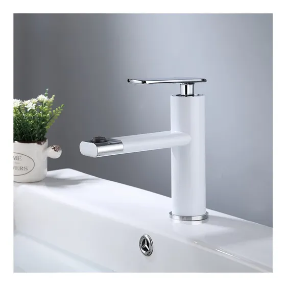 Grifo Lavabo Baño Caliente Frio Laton Fregadero Dorado Agua