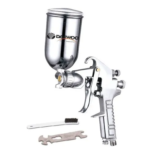 Pistola De Pintura Alta Gravedad 400ml Daewoo 1.5mm 50psi