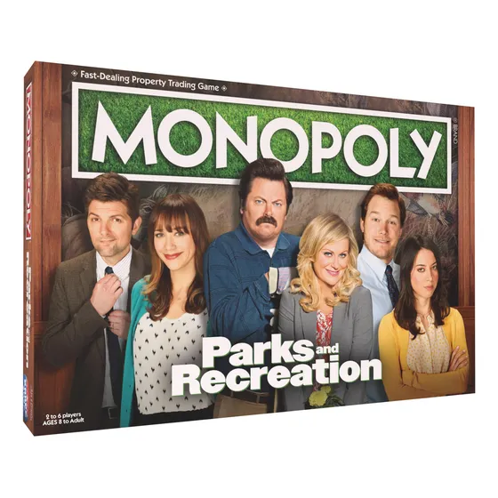 Juego De Mesa Monopoly Parks & Recreation Edition