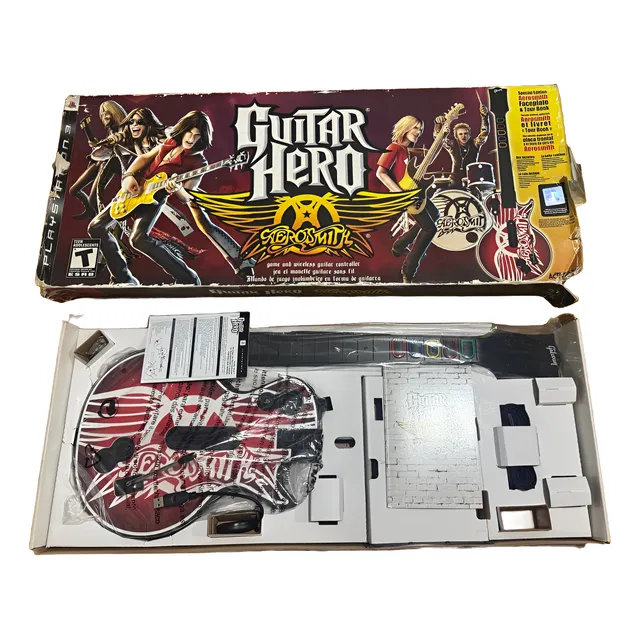 Guitarra Guitar Hero Playstation 3 Ps3 Original Con Receptor (Reacondicionado)