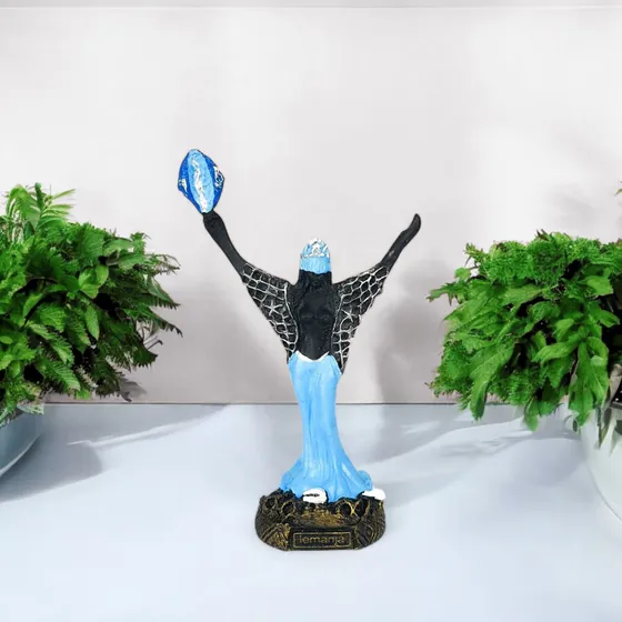 Estatueta De Orixá 15cm Em Resina - Axé E Poder Espiritual