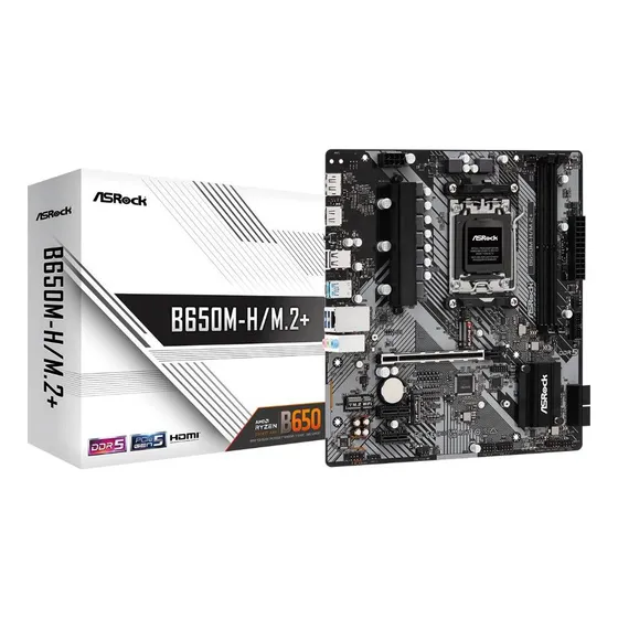 Placa-mãe Asrock B650m H M.2 + Am5