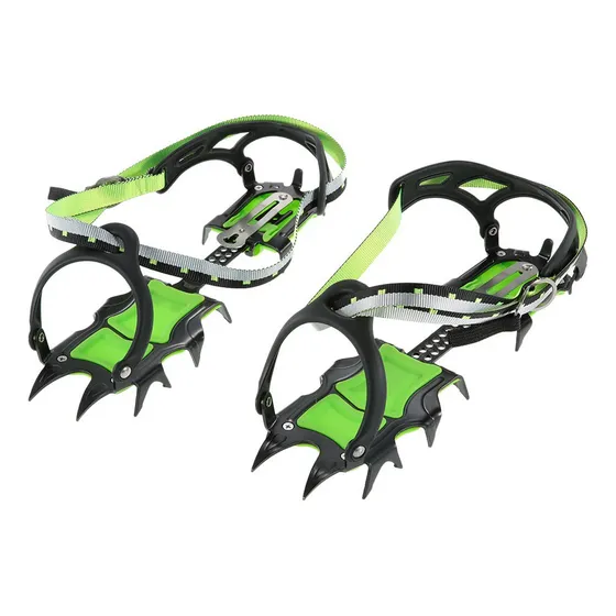 . Crampones Hielo Pinz Para Escalada, Acero Manganeso, 14
