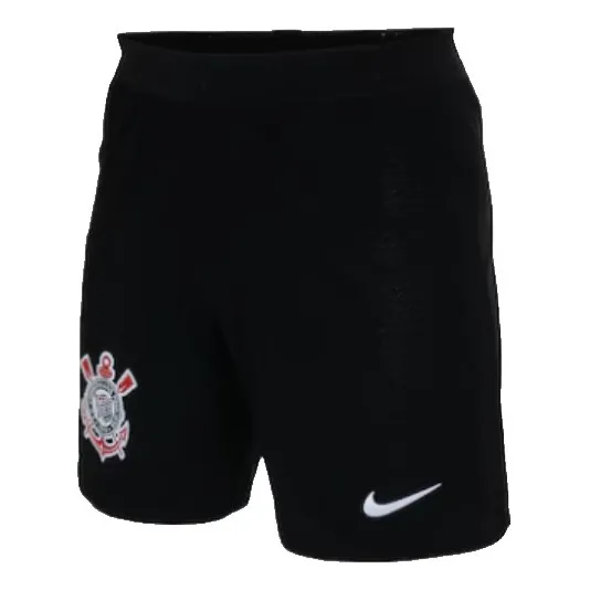 2021 (gg) Calção Corinthians Jogador Preto Masc. - Original