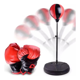 Saco De Boxeo Para Niños, Juego De Boxeo Con Soporte Altura Saco De Boxeo Para Niños, Juego De Boxeo Con Soporte Altura