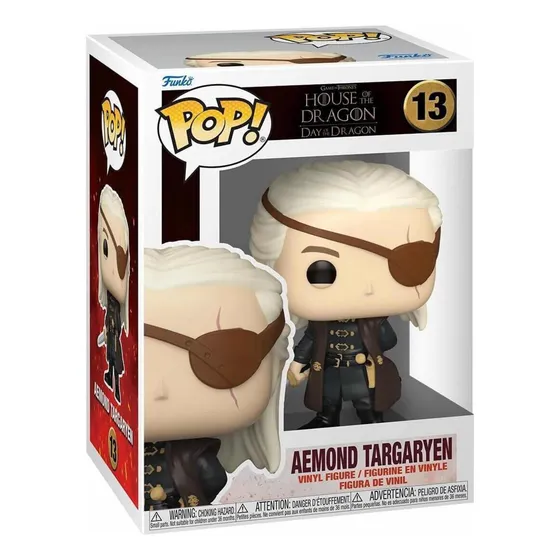 Funko Pop! House Of The Dragon - Aemond Targaryen #13 Standa