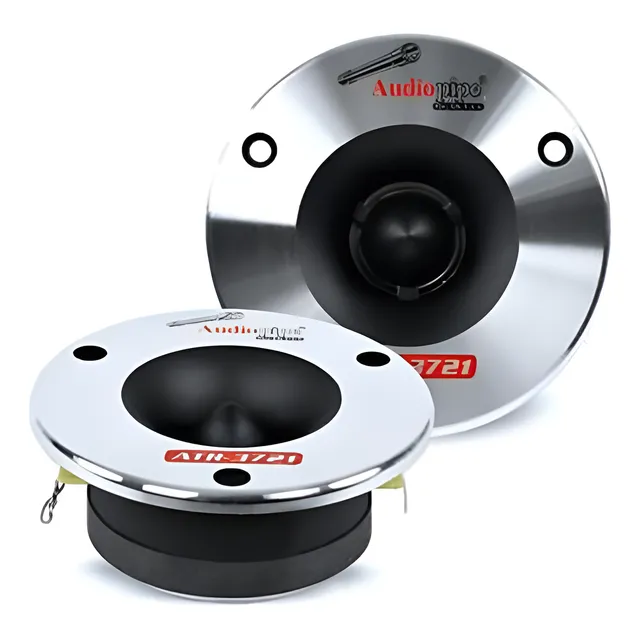 Par Tweeter Audiopipe Bala Redondo 350w (175w Rms)
