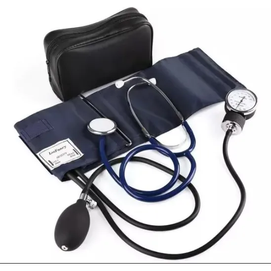 Kit Tensiometro Manual + Fonendoscopio Profesional + Estuche