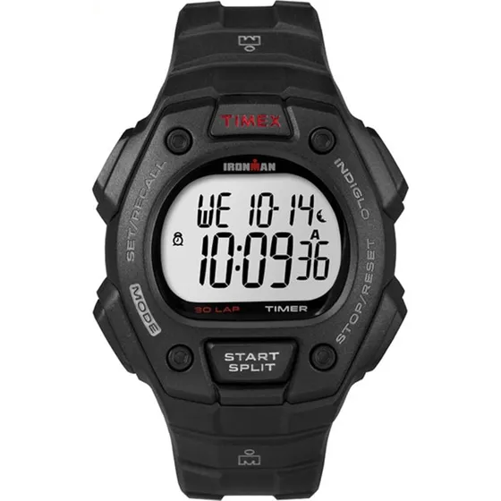 Reloj Hombre Timex Ironman Con Luz Digital 45 mm T5K8229J