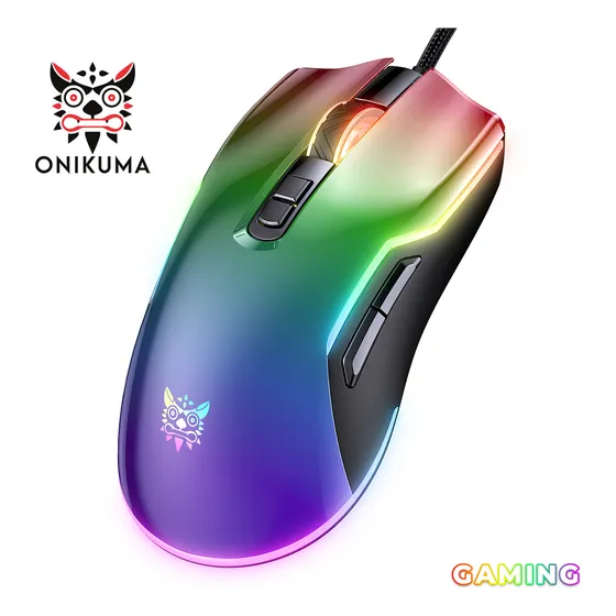 Mouse Gamer Onikuma Rgb Usb Cw922 Gaming